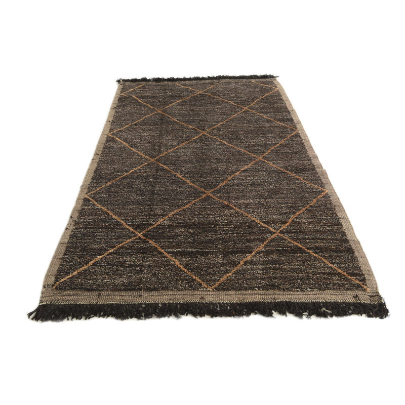 Tapis brun 5x8 Pinson