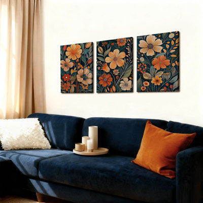 3 Piece Wrapped Canvas Print