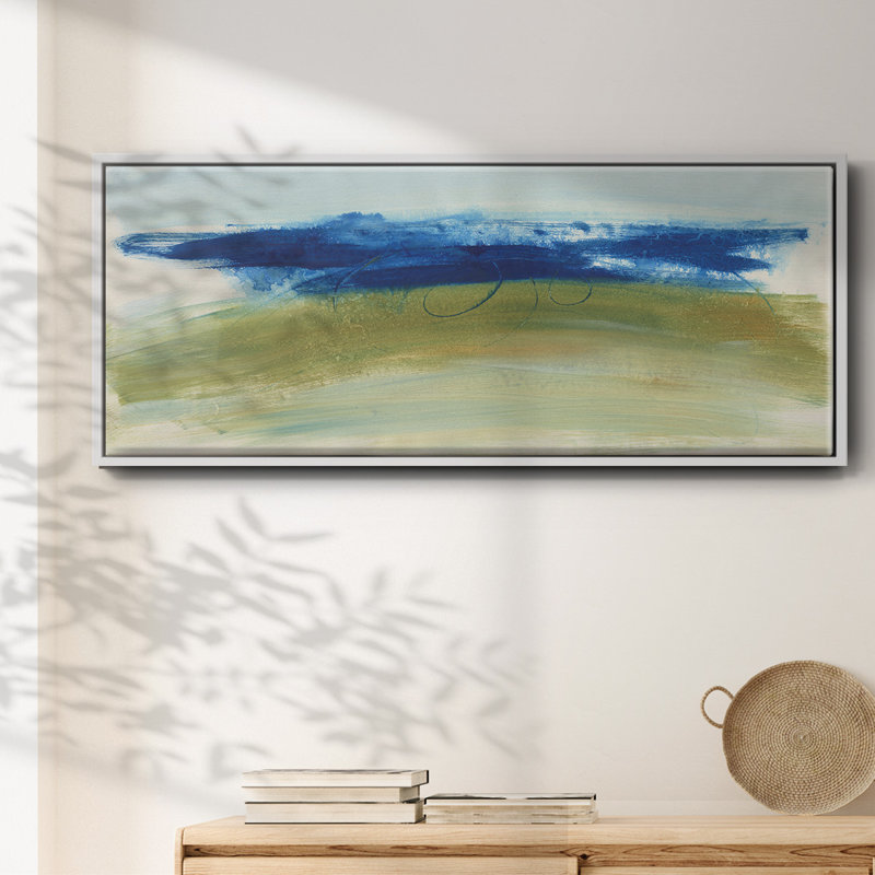 Mirages I- Framed Canvas