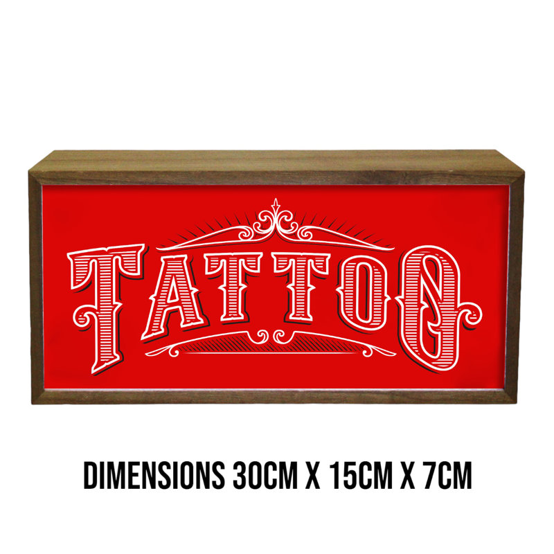 Bastoam Tattoo 15" LED Sign