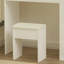 Bureau de coiffeuse élégant avec miroir, lumières et fauteuil rembourré, éclairage réglable en 3 couleurs pour le maquillage et le rangement