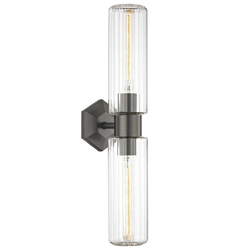 Roebling 2 - Light Armed Sconce, Old Bronze