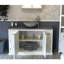 Applewhite 1230mm Single Bathroom Vanity with Vessel Stone Basin