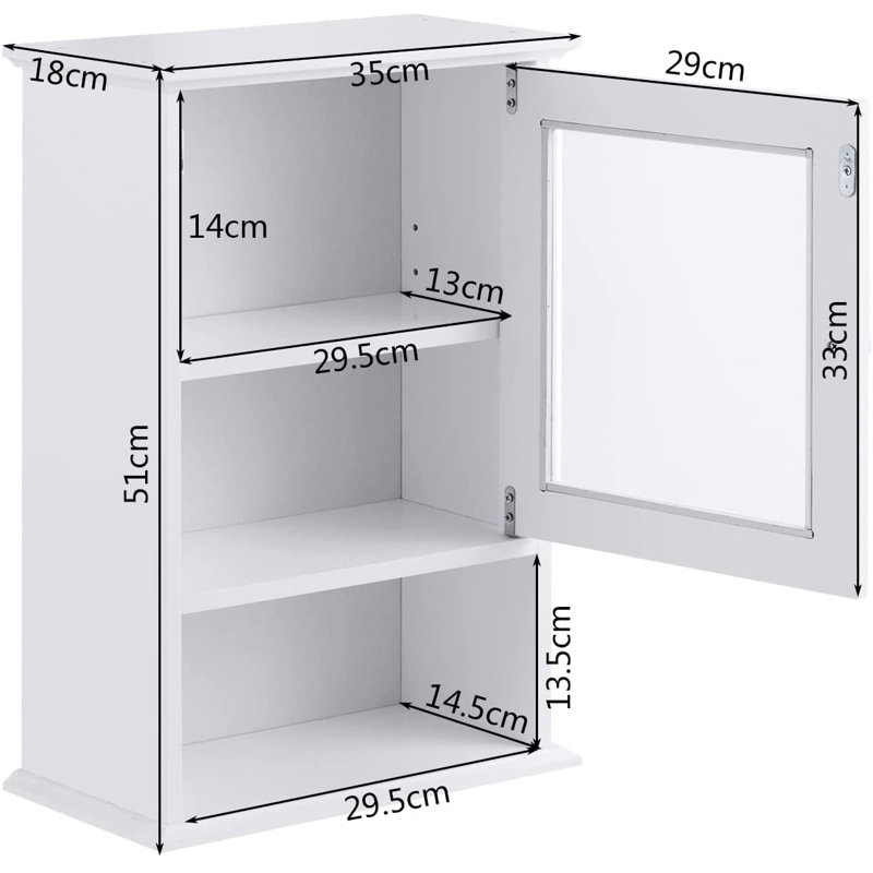 Beerman Wall Bathroom Cabinet