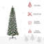 Arbre de Noël artificiel pré-éclairé enneigé-1804311898-1804311903