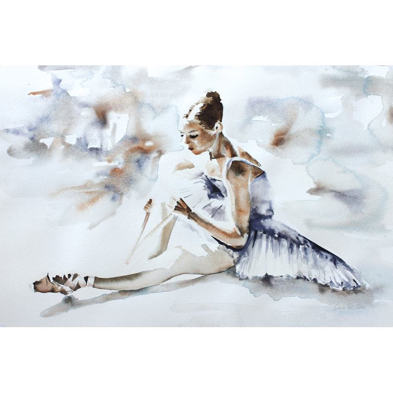 Répétition générale par Aimee Del Valley, Non, H 8 po x l 12 po x P 1,25 po, Toile encadrée noire