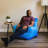 Big Joe Dorm Bean Bag Chair with Drink Holder and Pocket, Durable Polyester -1295274680