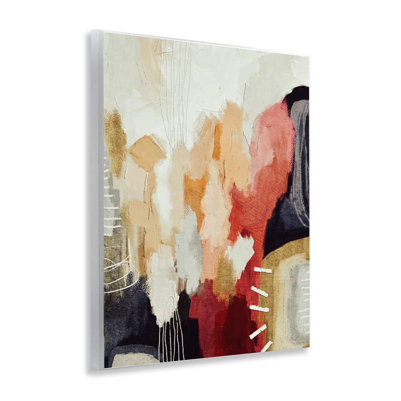 Art mural abstrait brun clair du sud-ouest par Lisa Nohren