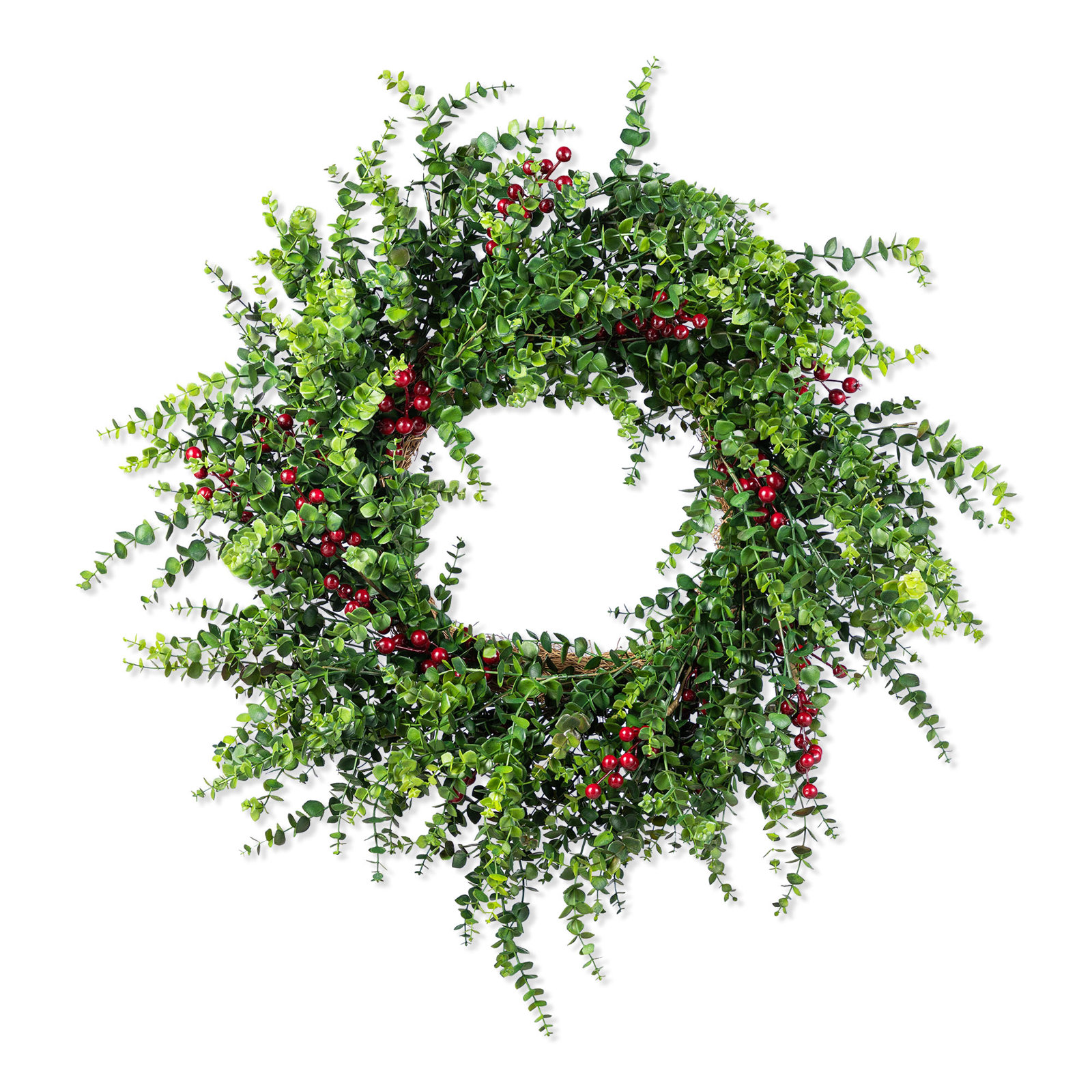 Ace 28" W Eucalyptus and Berry Wreath