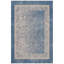 Tapis Sultanahmet moderne à motifs mosaïques mouchetées abstraites bleu, gris, or, crème et ivoire, lavable à la machine, antidérapant, à poils courts, pour intérieur et extérieur, adapté aux animaux domestiques, idéal pour le salon, la chambre, la salle à manger, l'entrée, le couloir ou le bureau.-132128101