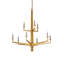 Goldfinch 9 - Light Wrought Iron Chandelier