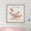 Santa On The Beach - Single Picture Frame Painting-1699660087