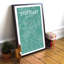 Stuttgart City Map - No Frame Print-583517056
