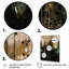 Toile abstraite, reproduction de décor moderne chaos noir - Chaos noir III-805028865-805028876