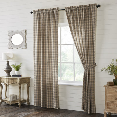 Paire de rideaux obscurcissant 100% coton Avrum