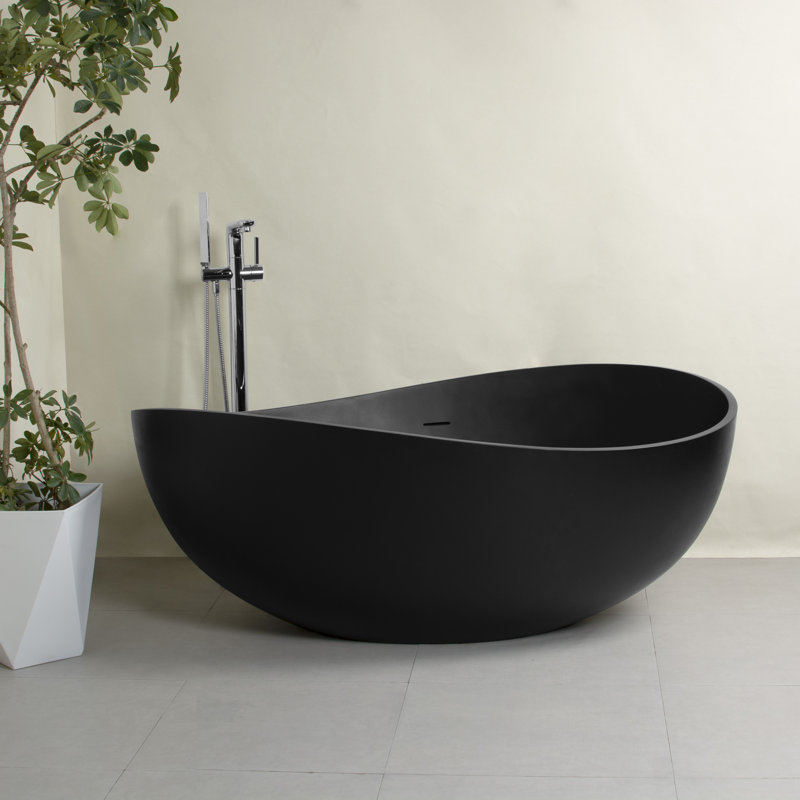 Baignoire de trempage autoportante 63 po