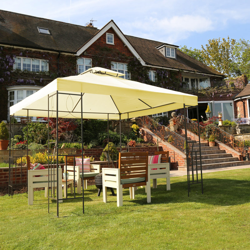 Helman 3 x 3m Steel Patio Gazebo