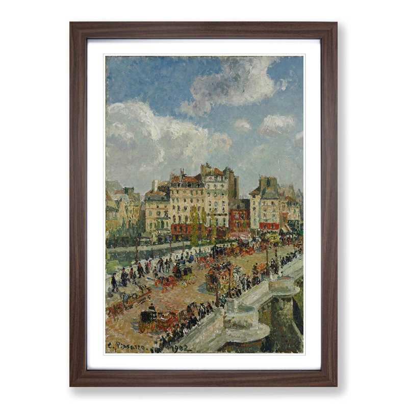 Camille Pissarro - Single Picture Frame Painting, Walnut
