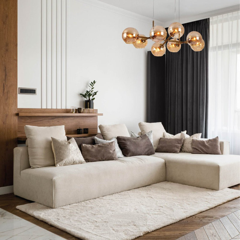 Peetz 8 - Light Kitchen Island Chandelier