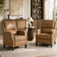 Fauteuil inclinable manuel rembourré pour le salon-2083478884