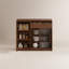 Table buffet en bois d'hévéa massif 39,4 "Aquinnah