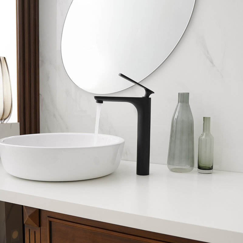 Single Hole Single Handle Bathroom Vessel Sink Faucet