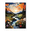 Fairway A Whimsical II - Paysages, horloges murales-1844789899