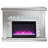 Rectangular Freestanding Fireplace Mirror