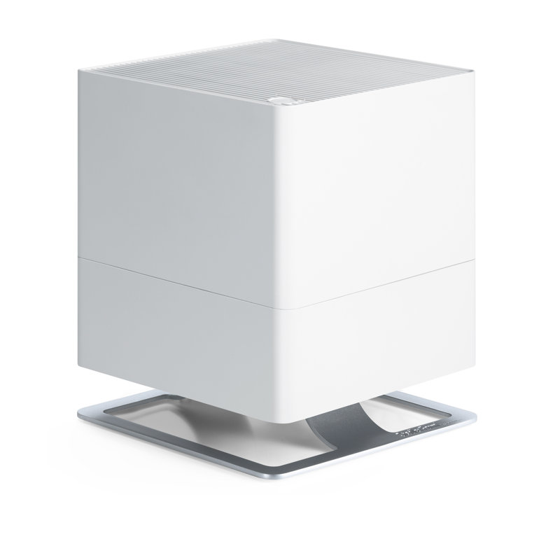 Stadler Form Oskar Humidifier, Energy-Saving, Evaporator with Automatic Switch-off, White, 29cm H x 25cm W x 25cm D