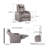 Mixell Upholstered Home Theater Seating With Cup Holder-520557697