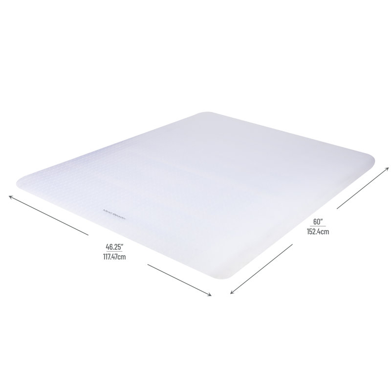 Tapis de chaise de bureau Mind Reader, L 46,22 po x L 60,31 po
