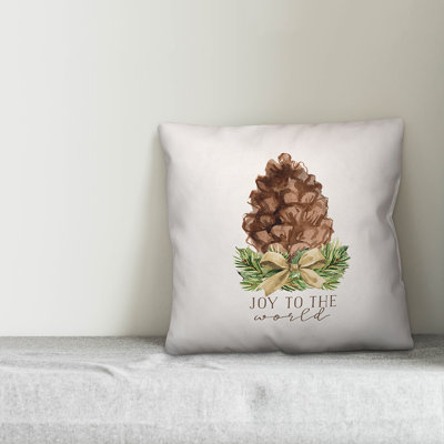  Gingham Square Throw Pillow