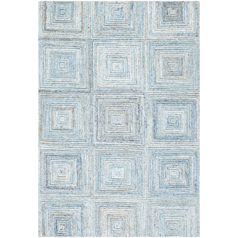Geometric Area Rug, Rectangle 9' x 12'