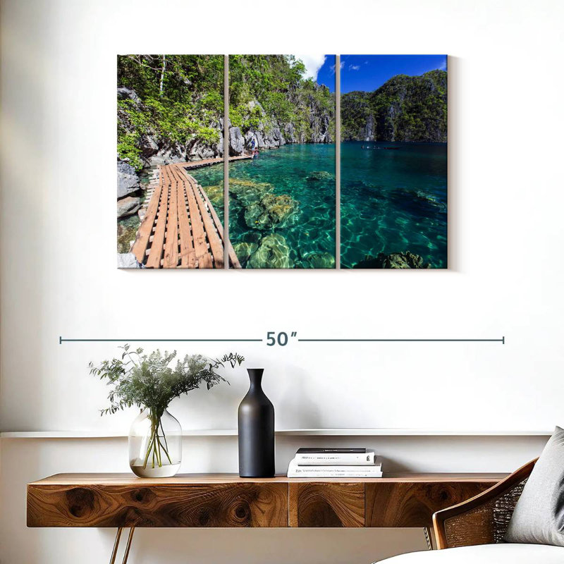 Alvord Kayangan Island Lake, 24" H x 38" W