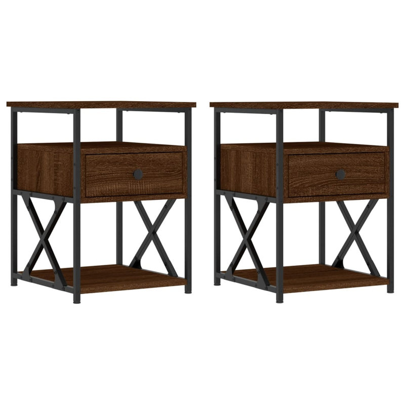 40cm W Bedside Table