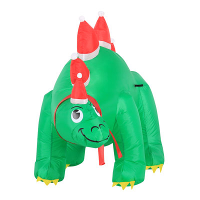 Stégosaure gonflable