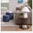 Ottoman, multifunctional combination set table Ottoman, combination of Ottoman and table, with drum stool, with storage space-56479666