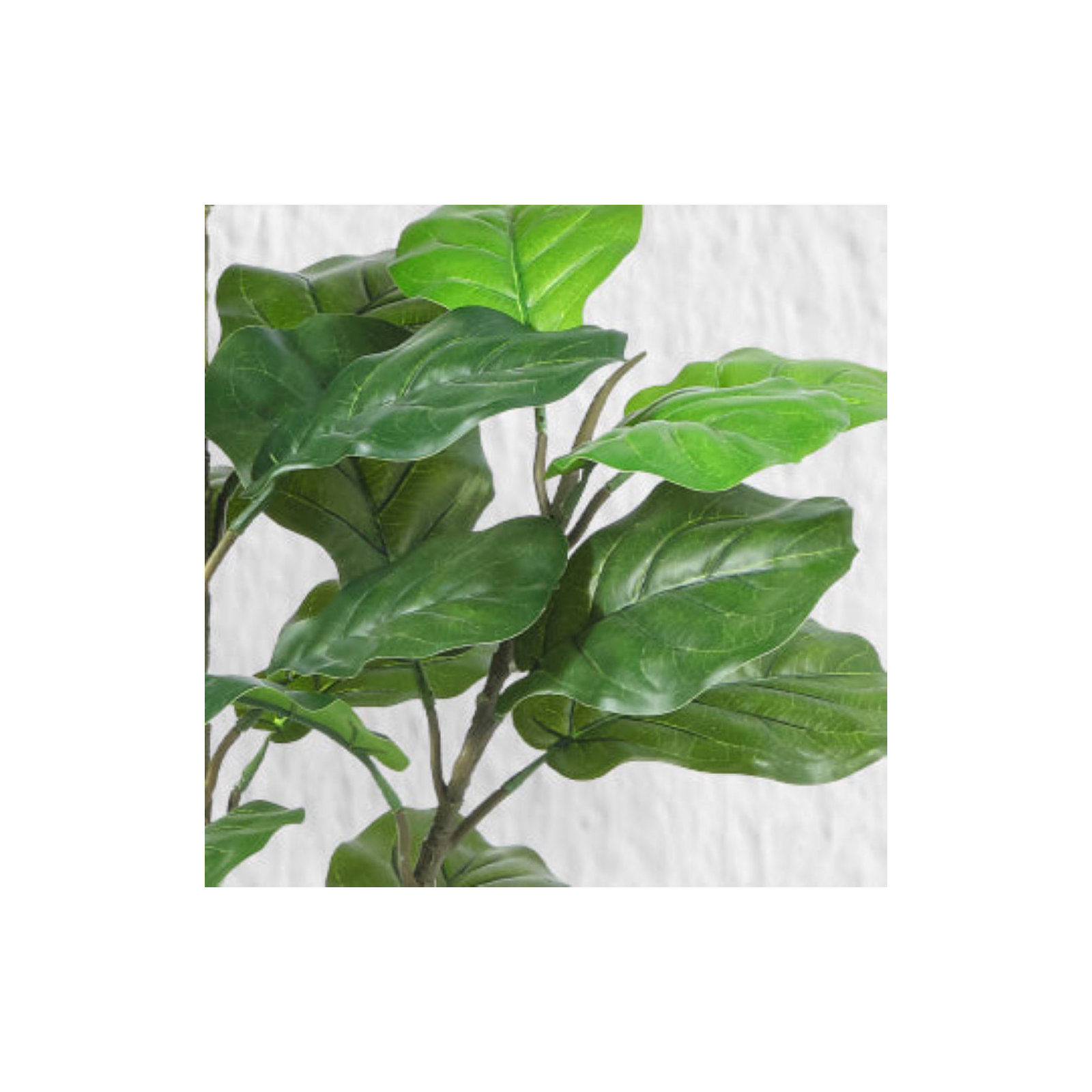 Faux Fiddle Leaf Fig Tree in Pot, 48''
