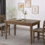 Table de salle à manger à hauteur de comptoir en bois, brun antique-121378459