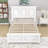 Panel Bed with Headboard and Slats-858236032-858236031