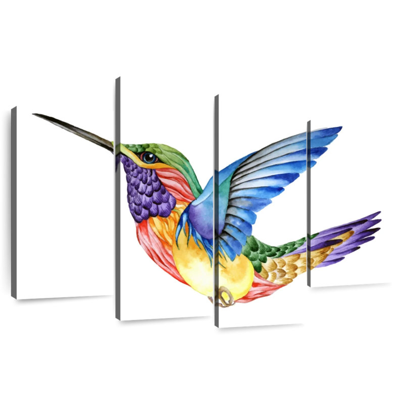 Brampt Vivid Hummingbird, 22" H x 36" W
