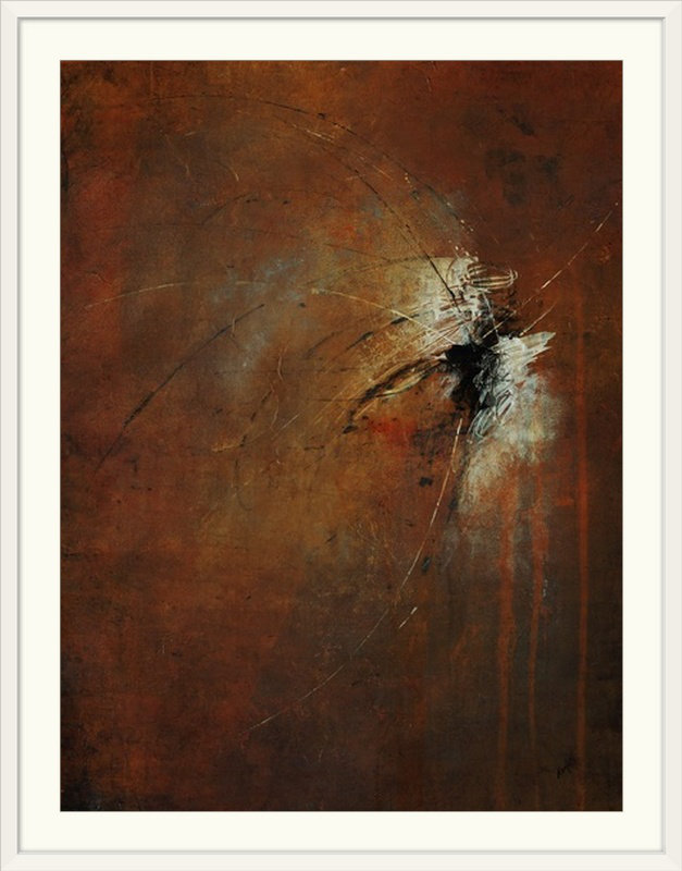 'libellules I Par Kari Taylor Peinture Impression, 24" H x 20" lx 1" p, Encadré Blanc