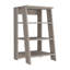 Armoire à linge Jenne, quatre tablettes ouvertes, finition gris clair-1720992036-1720992044