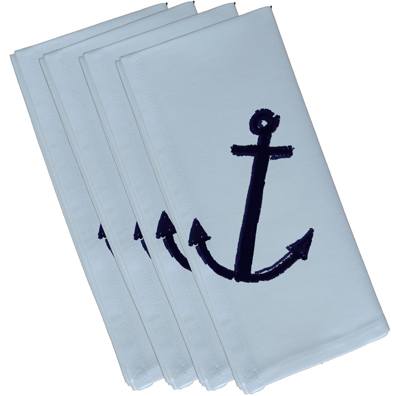 Ensemble de serviettes 4 pièces Balmore, L 18 po x L 18 po, Empereur Bouddha
