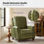 Fauteuil inclinable en cuir véritable l 32 po Andrena-2073658891