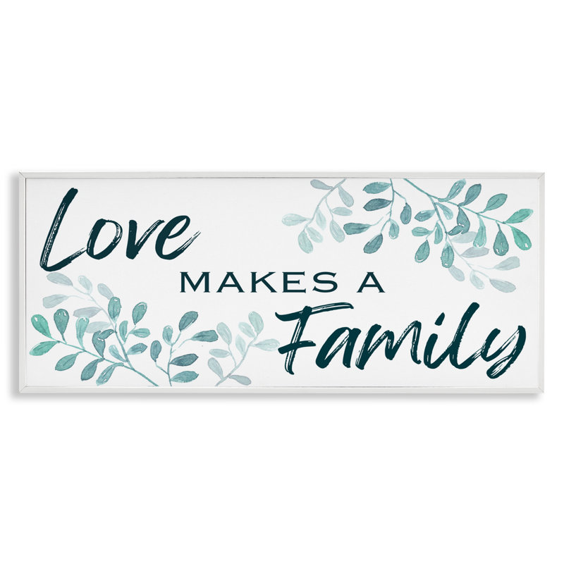 «Love Makes Family with Herbs», estampe numérique signée Marcus Prime, H 13 po x l 30 po