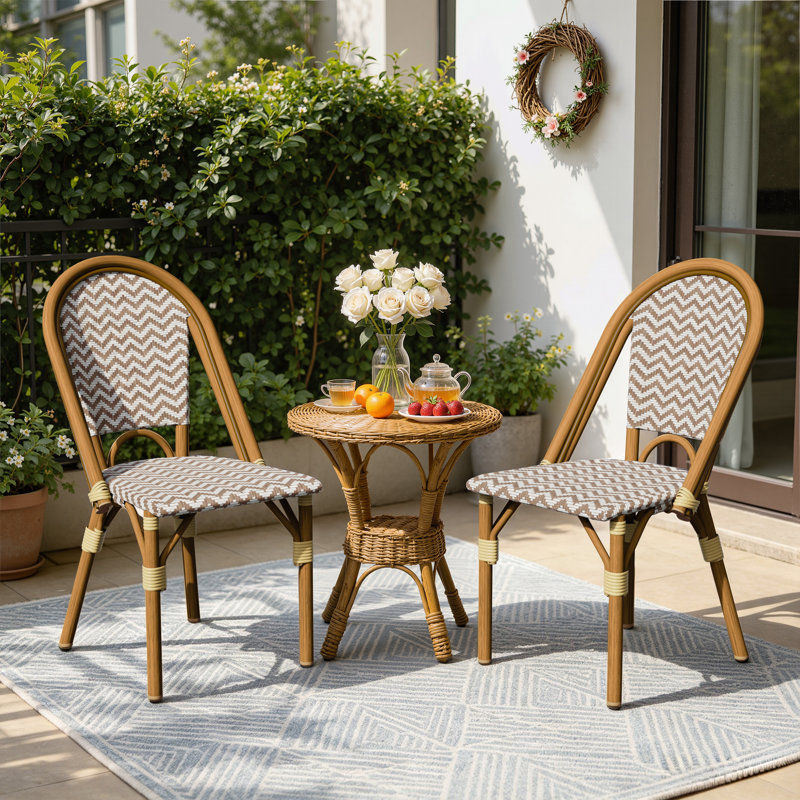 Chaise d'appoint Kasie, Brun