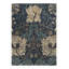 Hand Tufted Wool Floral Area Rug in Webb's Blue-1192058299