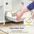 Cat litter box enclosure for bathroom