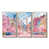 Toile naturelle avec cadre flottant